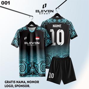 Jersey Futsal / Bola Custom Full Printing Bisa Satuan 001