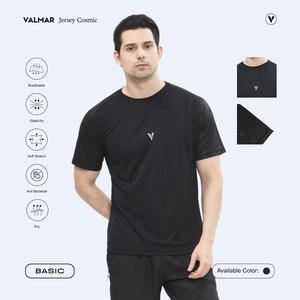 VALMAR SPORTWEAR Cosmic Jersey Olahraga Pria Embos Running Gym Fitness Quick Dry Breathable Stylish