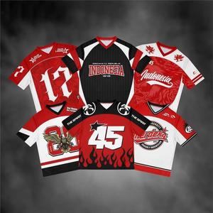 Jersey Spesial Kemerdekaan / Jersey 17 agustus kemerdekaan Indonesia / jersey Indonesia / baju agustusan / jersey timnas / oversize jerseyretroo