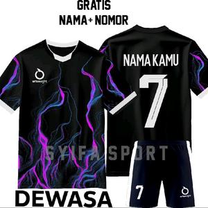 SETELAN BAJU BOLA DEWASA JERSEY FUTSAL PRIA WANITA KAOS OLAH RAGA