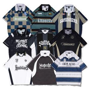 [N01465] T-shirt Oversized Rugby JERSEY Motif DEPLACER