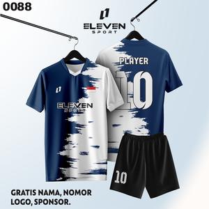 Jersey Futsal / Bola Custom Full Printing Bisa Satuan 88