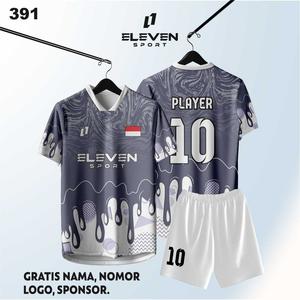 Jersey Futsal / Bola Custom Full Printing Bisa Satuan 391