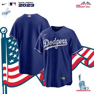 Kaos Jersey Nike Baseball MLB Los Angeles Dodgers Men Original Jersey