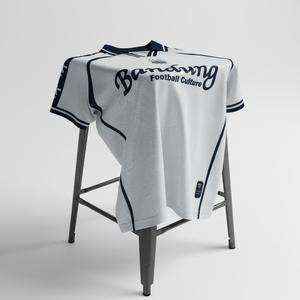 JERSEY BANDUNG FOOTBALL CULTURE WHITE AND BLUE