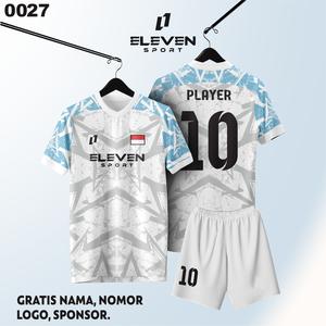 Jersey Futsal / Bola Custom Full Printing Bisa Satuan 27